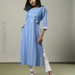 Handloom South Cotton Straight Kurta with Tassel-picture-47