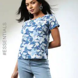 Women Floral Print Regular Fit Top-picture-17