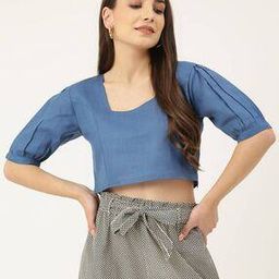 Solid Square-Neck Top-image-47