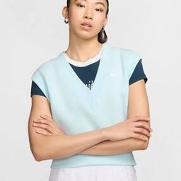 nike Women Sportswear Phoenix Regular Fit V-Neck T-Shirt-picture-12