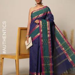 South Cotton Traditional Saree without Blouse-image-21