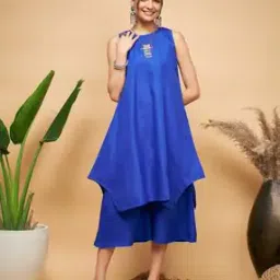 Women Round-Neck A-Line Kurta-image-16