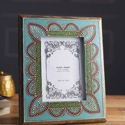 Multicolored Wood Photoframe-46