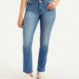 Women Mid-Wash 312 Slim Fit Jeans-image-66