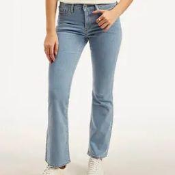 Women Lightly Washed 315 Bootcut Jeans-image-48