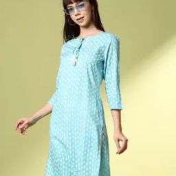 Women Floral Print Straight Kurta-picture-12