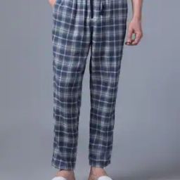 Men Checked Relaxed Fit Pyjamas-picture-18
