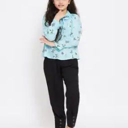 Floral Print Pants with Top-image-43