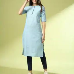 Women Printed Straight Kurta-image-102