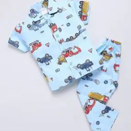 Boys Cartoon Nightsuit Set-picture-21
