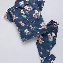 Boys Cartoon Nightsuit Set-picture-16