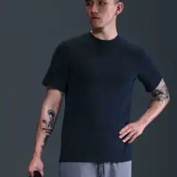 nike Men Primary Stmt Dri-Fit Crew-Neck Cotton T-Shirt-picture-6