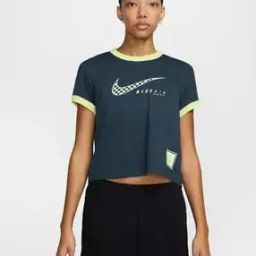 Women AS NSW Club Moto Regular Fit Crew-Neck T-Shirt-image-8
