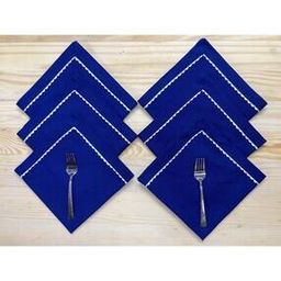 Set of 6 Cotton Dinner Table Napkins-image-12