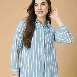 Women Stripes Shirt-image-54
