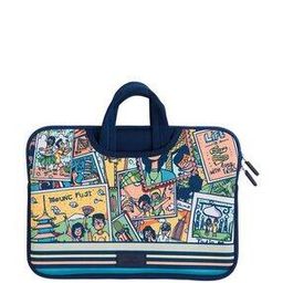 Graphic Print Messengers Laptop Bag-image-13
