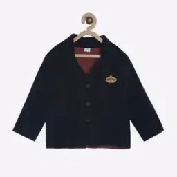 mini klub Button-Front Jacket with Spread Collar-picture-48