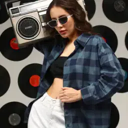 campus sutra Women Checks Shirt-picture-14