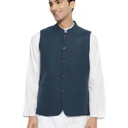 Slim Fit Nehru Jacket-29