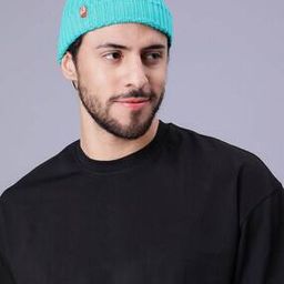 Men Slip-On Knitted Beanie-22