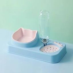 Pet Feeding Bowl with Replicable Bottle-31