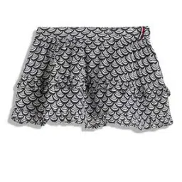 tommy hilfiger Cotton Straight Graphic Skirt-picture-43