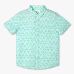 Boys Printed Slim Fit Shirt-picture-48