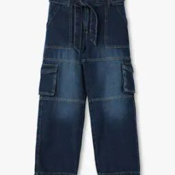 Girls Lightly Washed Straight Jeans-image-64