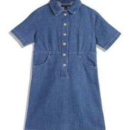 tommy hilfiger Girls Collar Neck A-Line Dress-picture-33