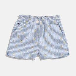 tommy hilfiger Girls Floral Print Mid-Rise Regular Fit Shorts-picture-19