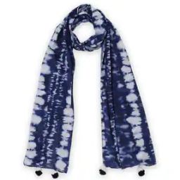 Tie & Dye Print Scarf-image-21