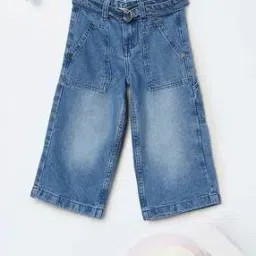 Girls Washed Slim Fit Jeans-image-43