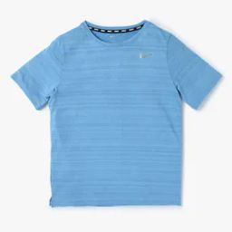 Boys Logo Print Regular Fit Crew-Neck T-Shirt-43
