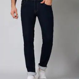 Men Slim Fit Jeans with 5-Pocket Styling-image-68