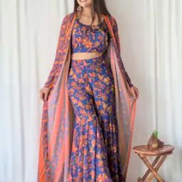 Women Georgette 3-Piece Sets-image-47