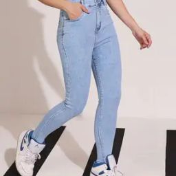 Women Skinny Jeans with Insert Pockets-image-56