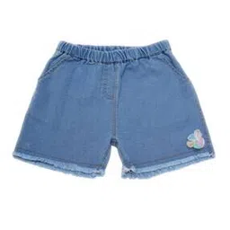 Girls Regular Fit Mid Rise City Shorts-image-90