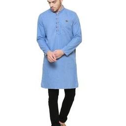 kuons avenue Long Kurta with Patch Pocket-picture-46