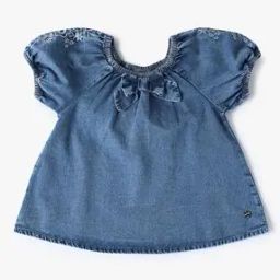 Girls Relaxed Fit Denim Top-image-47