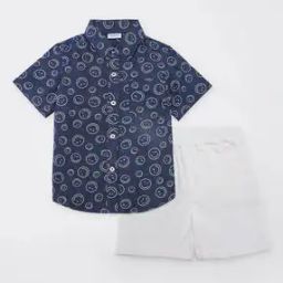 Boys Graphic Shorts T-shirt Set-image-24