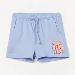 fame forever by lifestyle Girls Typographic Print Regular Fit Shorts-picture-40