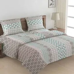 Geometric Print Double Bedding Set-image-66