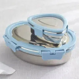 home centre Set of 2 Stainless Steel Lunch Box-picture-15
