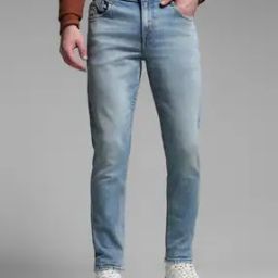 jack & jones Men Lightly Washed Slim Fit Jeans-picture-33