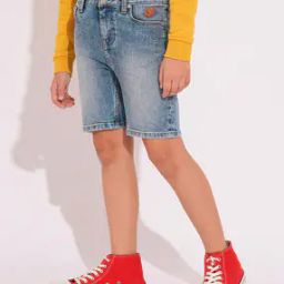 Boys Flat-Front Regular Fit Shorts-picture-21