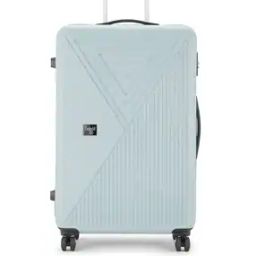 Striped Hard Body Trolley Bag-15
