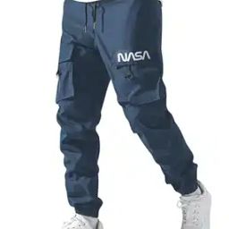 Men Cargo Pants with Insert Pockets-19