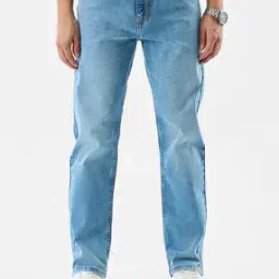 Women Lightly-Washed Relaxed Fit Jeans-image-23
