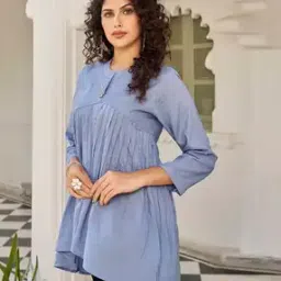 Women Flared Tunic-image-3
