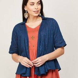 Geometric Print Shrug-image-18